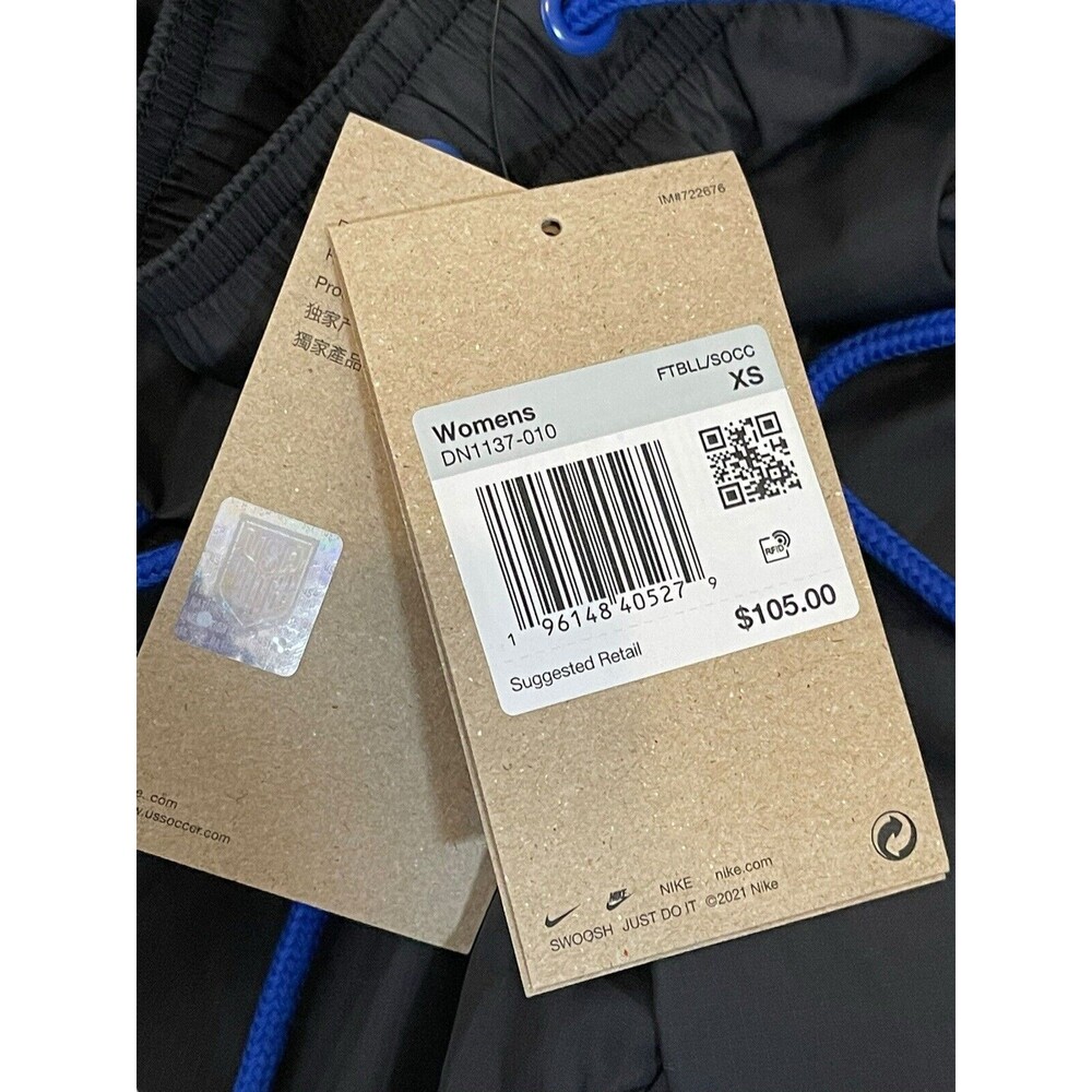 New Women’s Nike USA Essential Soccer Warm Up Jogger Pants Water Repellent XS - Picture 4 of 16